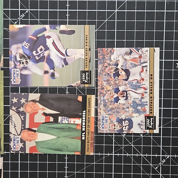 10 card lot of 1991 Pro Set '1990 Replay' and 'NFL Newsreel' cards NEAR MINT! - Picture 5 of 12